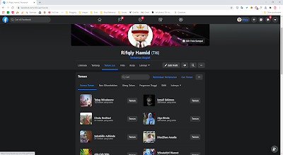 Cara Menghapus Teman Facebook di pc laptop