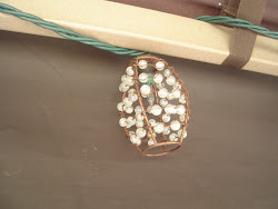 beaded barrel string lights