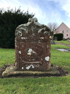 Old Gravestone at Kirk Ports Graveyard, North Berwick by Kevin Nosferatu for the Skulferatu Project