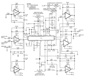 Best Audio Compressor Circuit Diagram | Electronic Circuit Diagrams