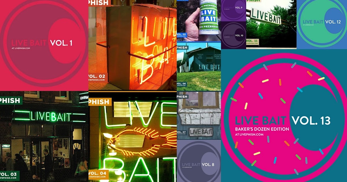 The Curtain With Phish Live Bait Volumes 0114