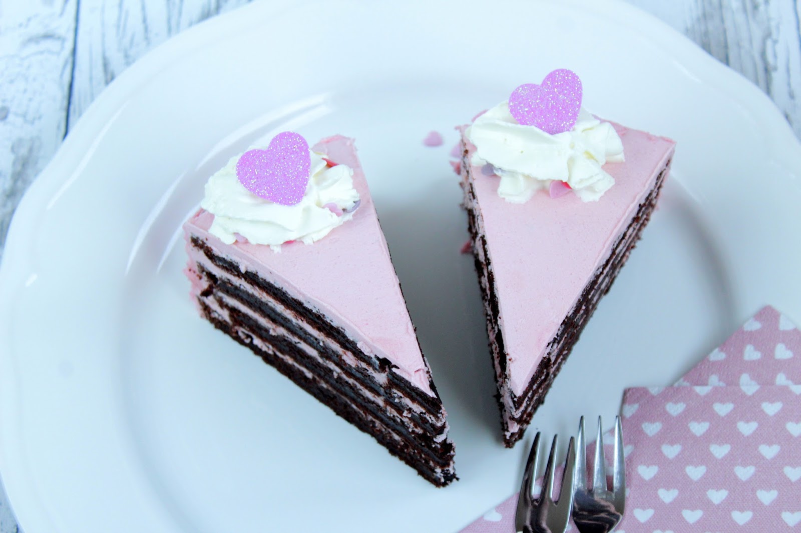 Rezepte mit Herz: Schokokuchen für 2 ♡ Valentinstag - Kuchen