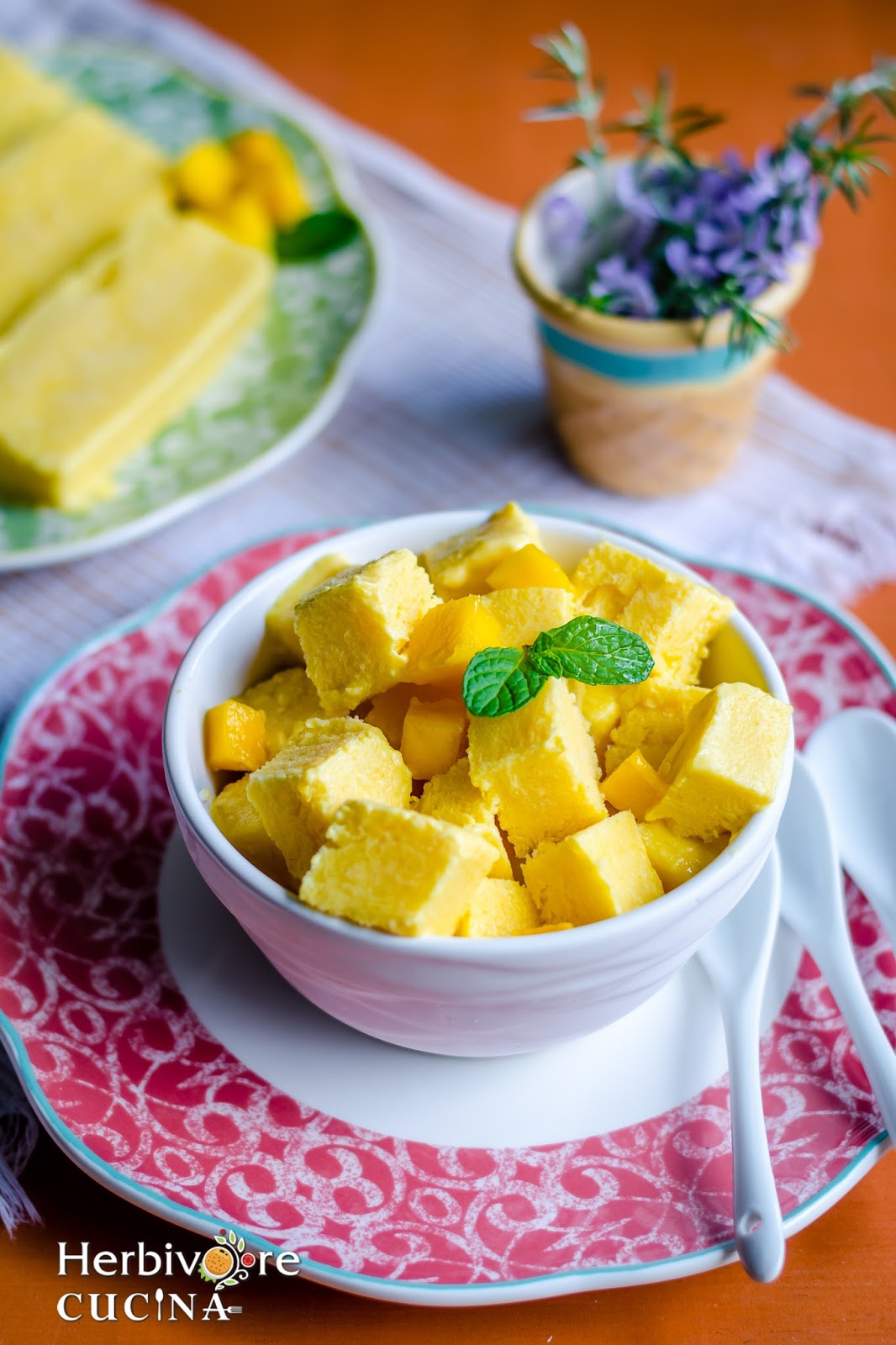 Herbivore Cucina Mango Kulfi Indian style Ice Cream