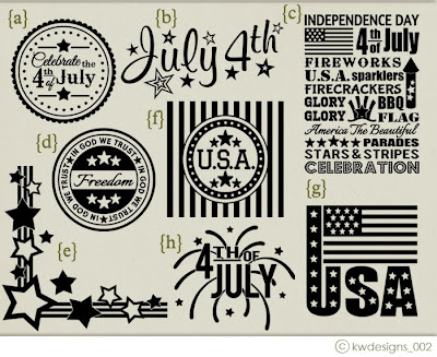 Image July 4th Vinyl Decal