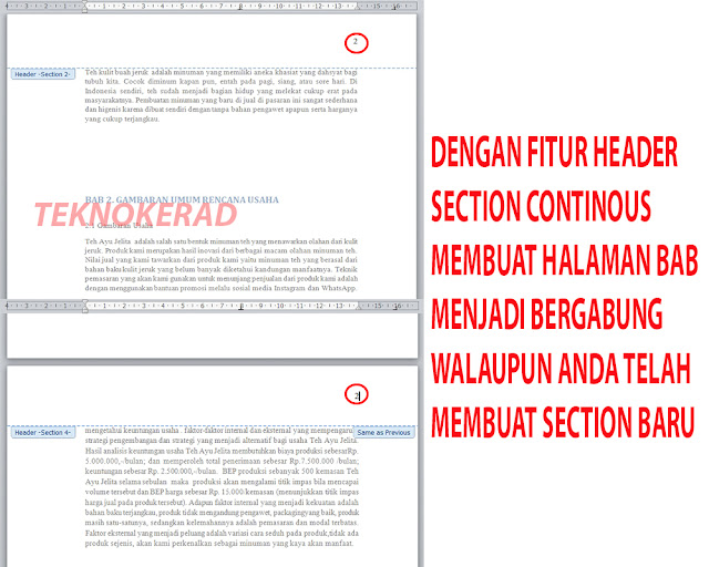 Cara Menggunakan Dan Menghapus Section Break Di Semua Ms Word Teknokerad