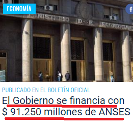 Hoy siguió el saqueo al anses