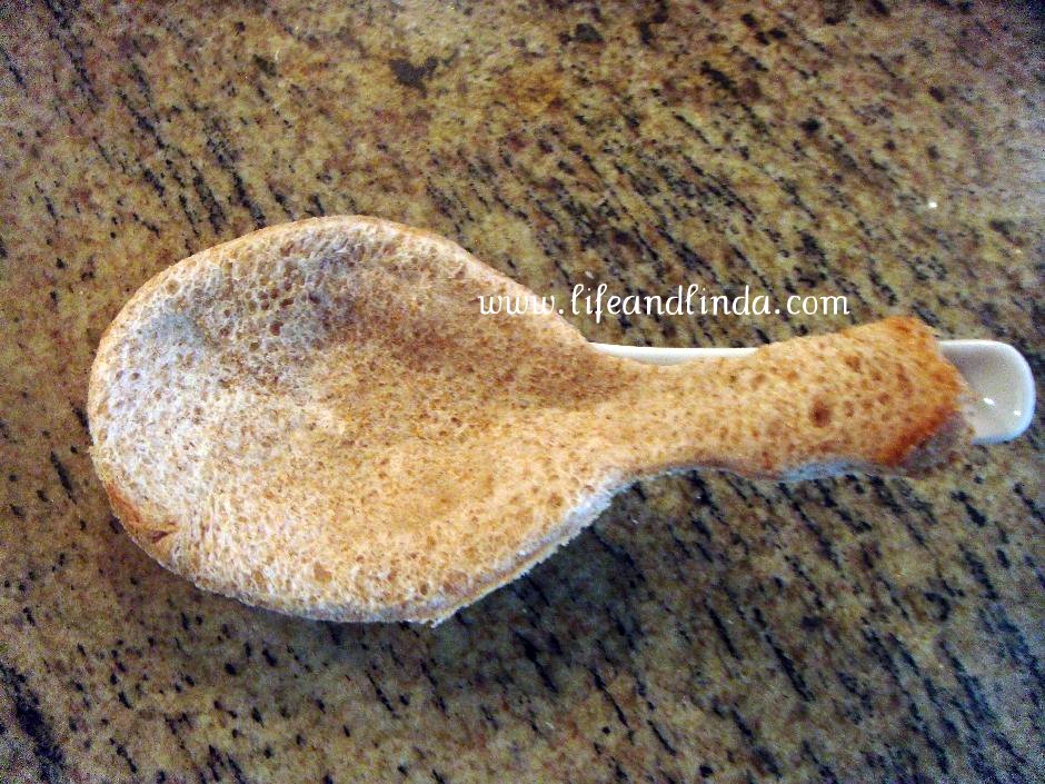 Edible Bread Spoons Life and Linda
