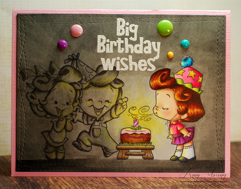 A thousand sheets of paper Big Birthday Wishes...