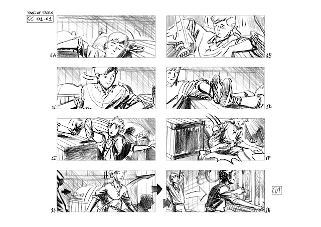 Tale of Tales #storyboard