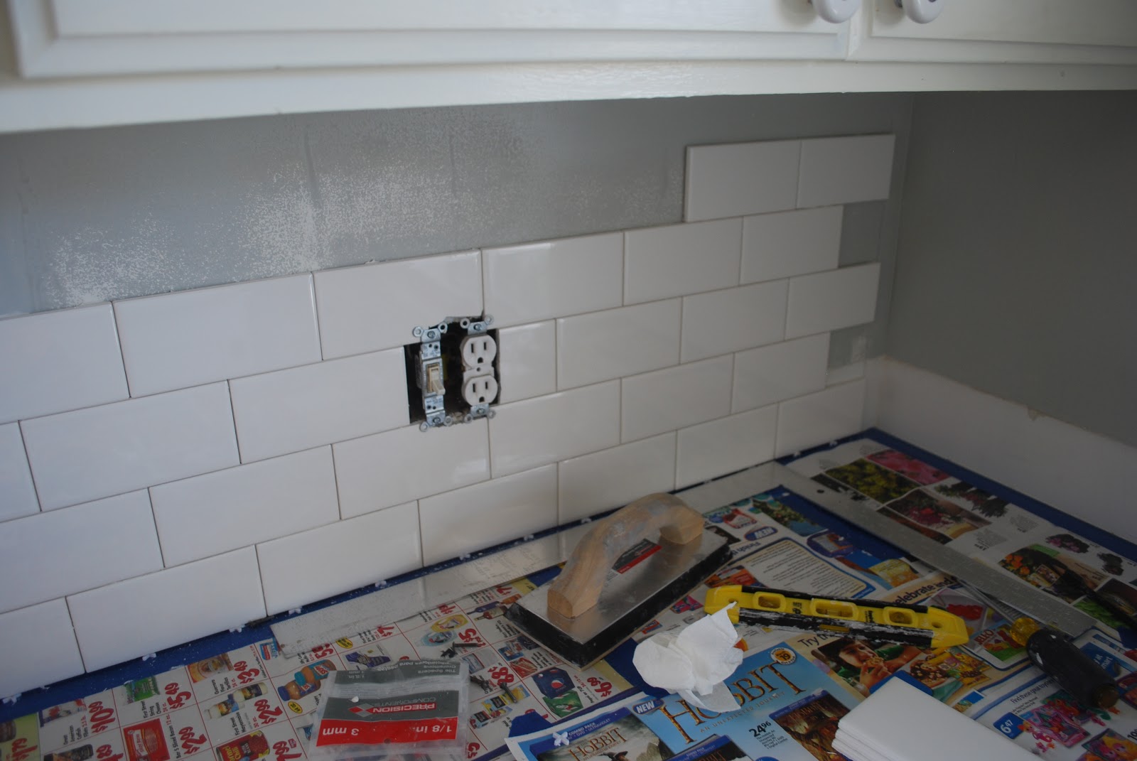 Kraken Crafts A Little Bit of Subway Tile