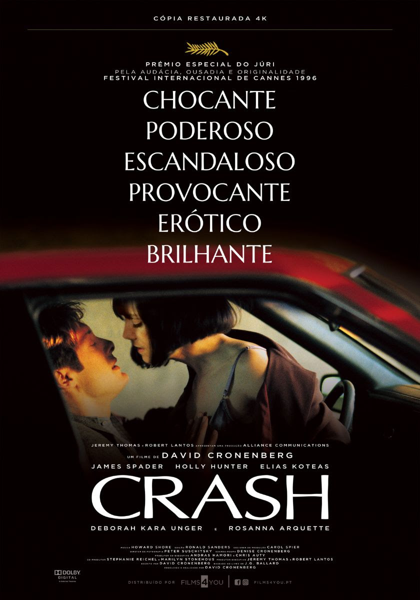 D'Magia Opinião “Crash” de David Cronenberg