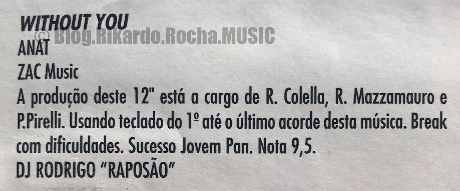 CD JOVEM PAN PARÔ FICÔ / DANCE ANOS 90 / BOM ESTADO /