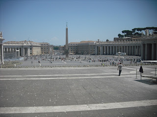 Площадь святого Петра в Ватикане