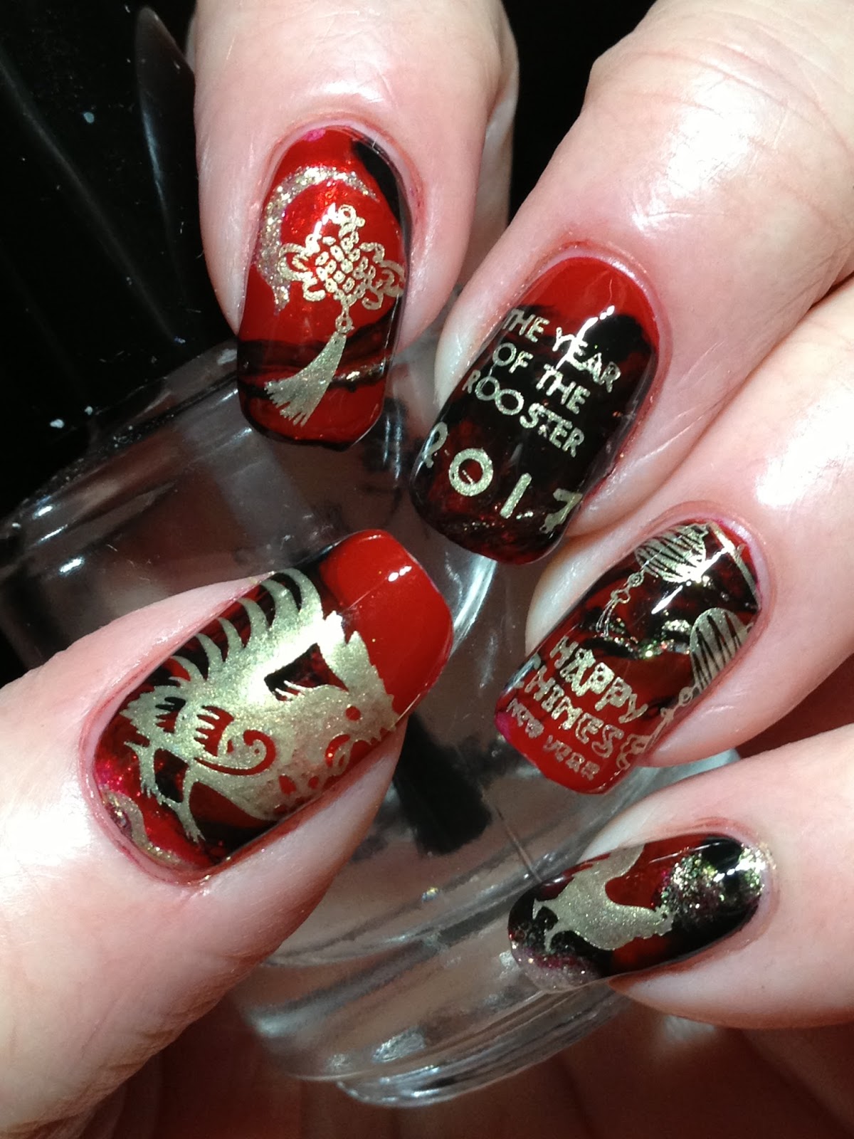 Nails chinese year sassy hong kong reference Canadian Nail Fanatic: Happy Chinese New Year!