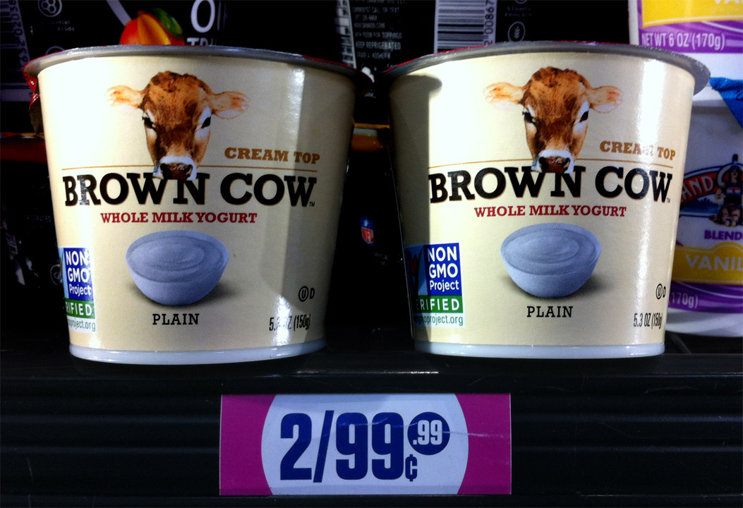 The 99 Cent Chef Brown Cow Yogurt Deal of the Day