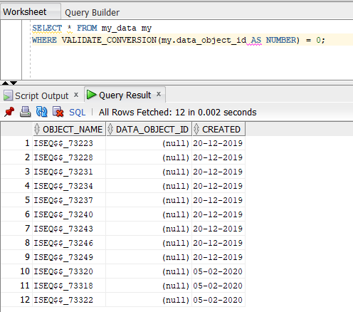 Analytic SQL CAST & VALIDATE_CONVERSION () Function for Data Validation ...