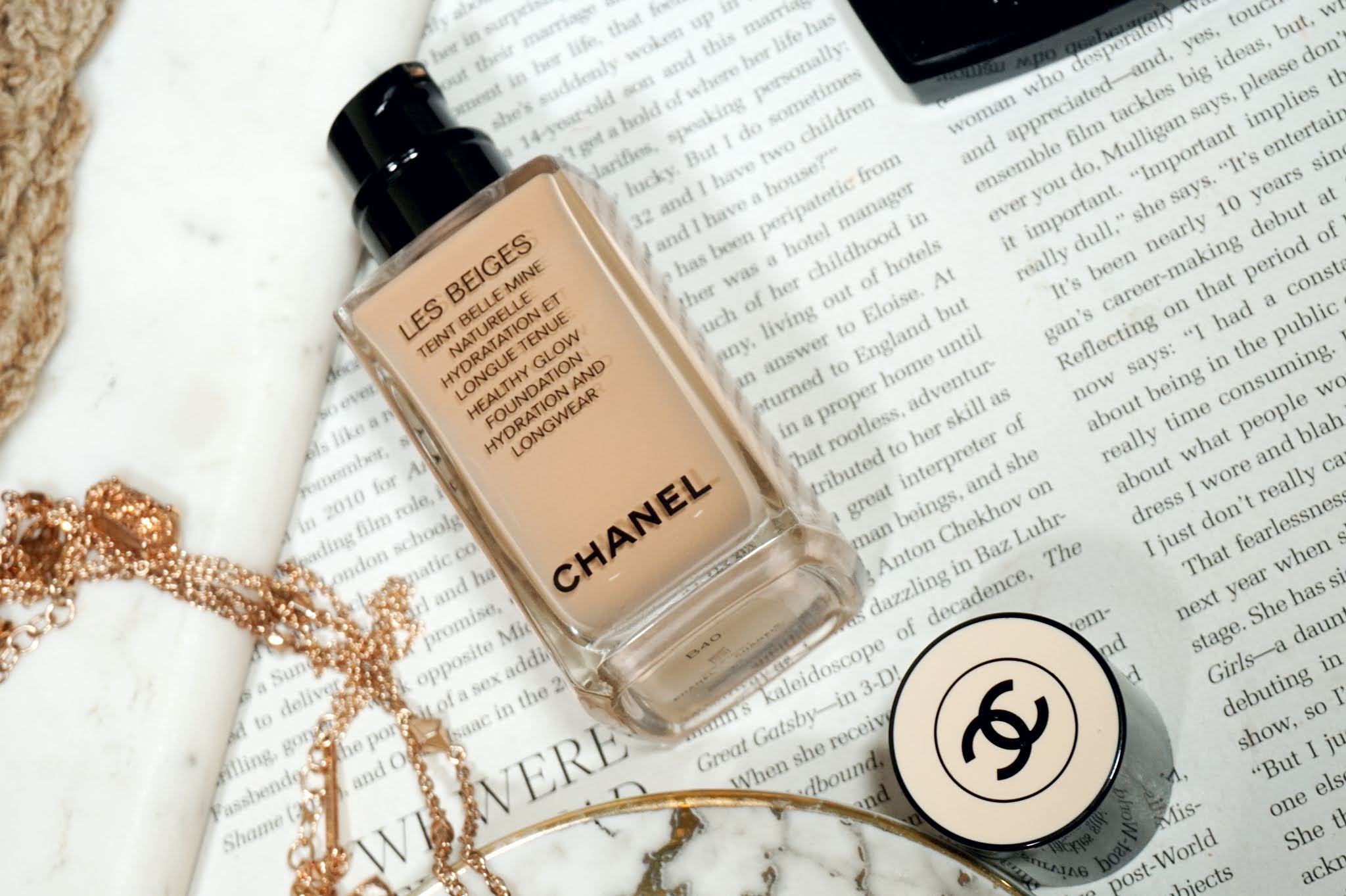 CHANEL LES BEIGE HEALTHY GLOW FOUNDATION REVIEW, 5 DAY