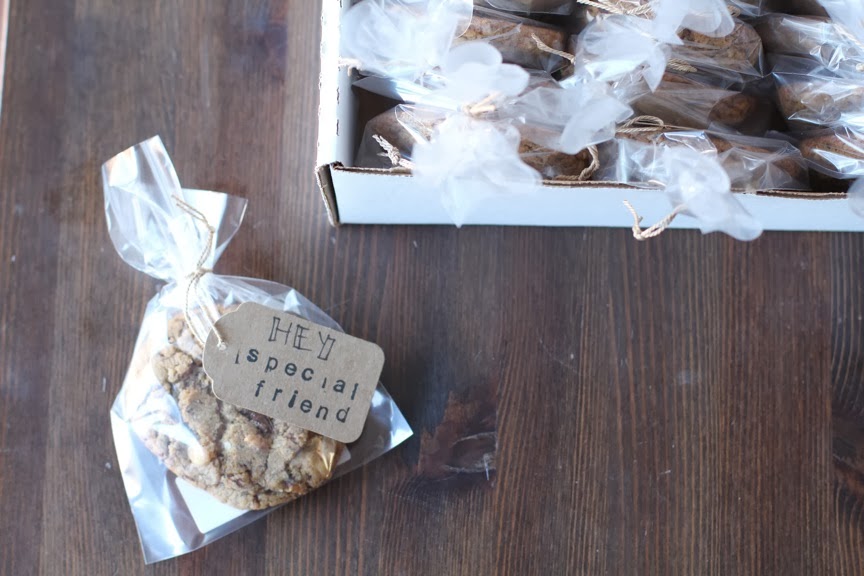 always remain awesome dark chocolate hazelnut sea salt cookies