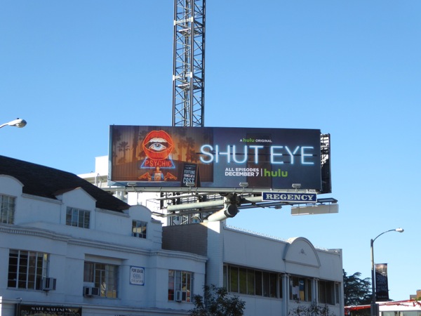 Daily Billboard: Shut Eye series premiere TV billboards... Advertising ...