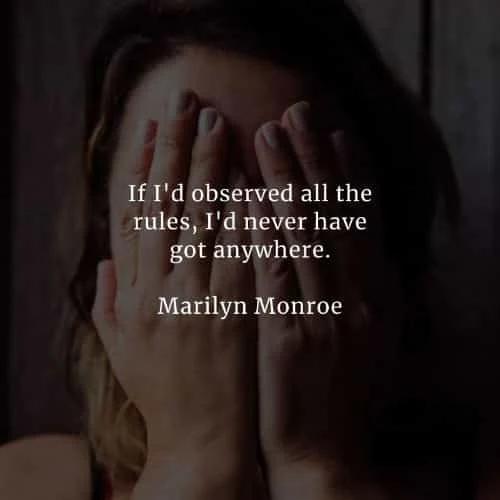 Famous quotes and sayings by Marilyn Monroe