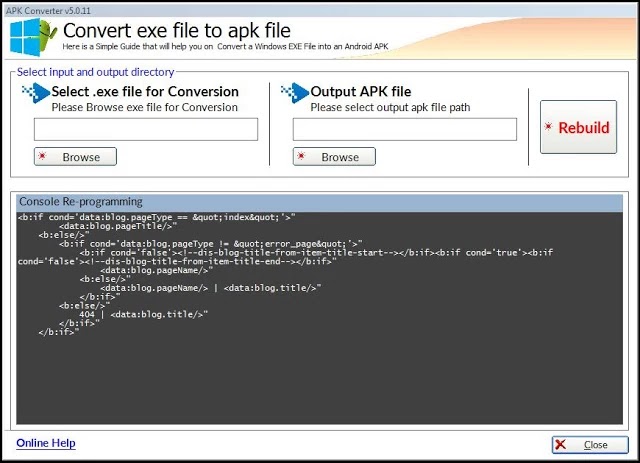 Tecnorest Convert Exe To Apk Android Exe To Apk Converter Tool