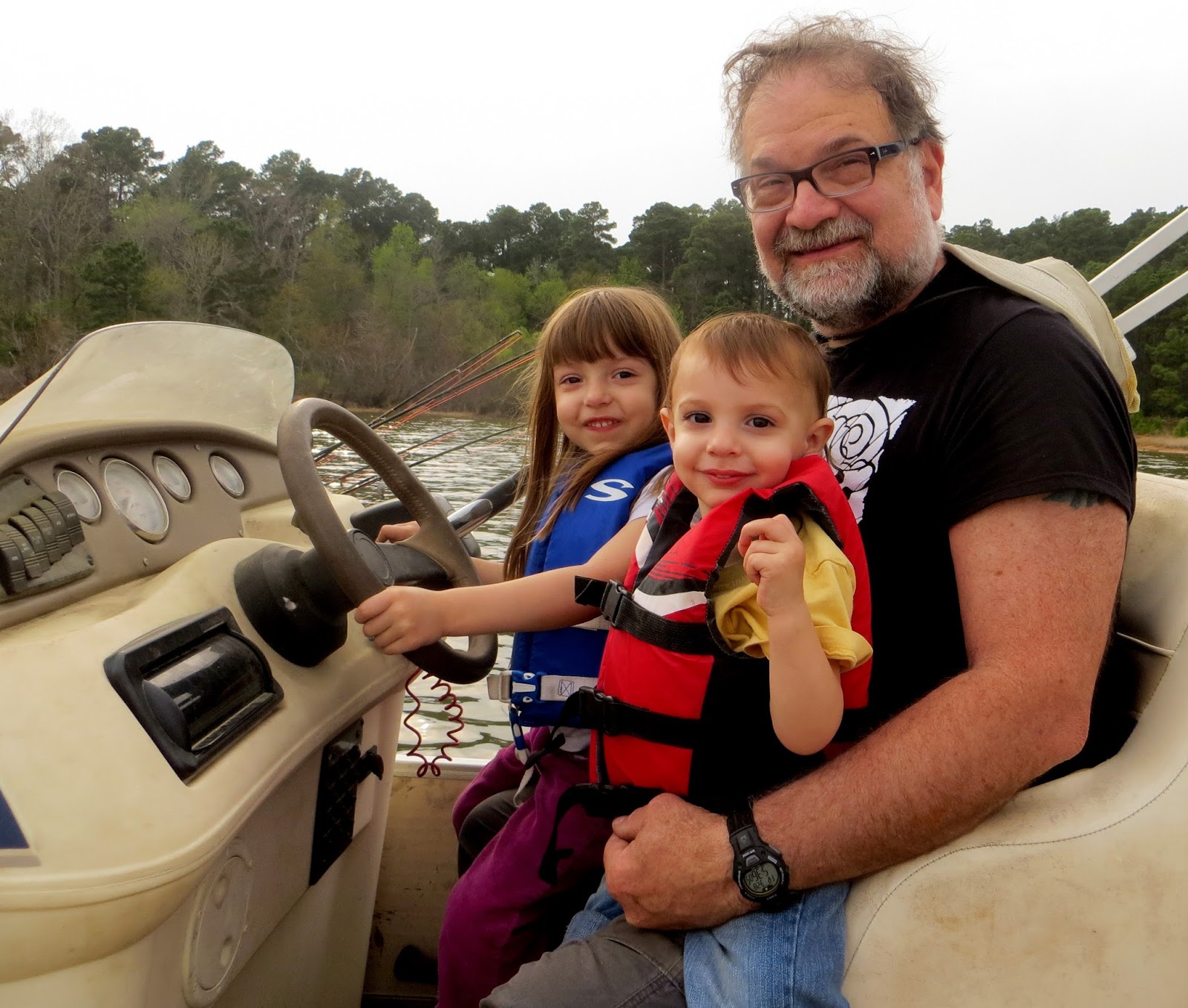 The older you will get... Boat Driving Lessons...