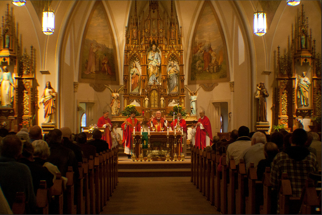 The Badger Catholic St. Peter's Church, Ashton, WI celebrates 150th