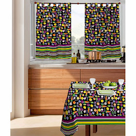 CORTINAS Y MANTELES PARA COCINAS / MODELOS ESTAMPADOS - Decoractual