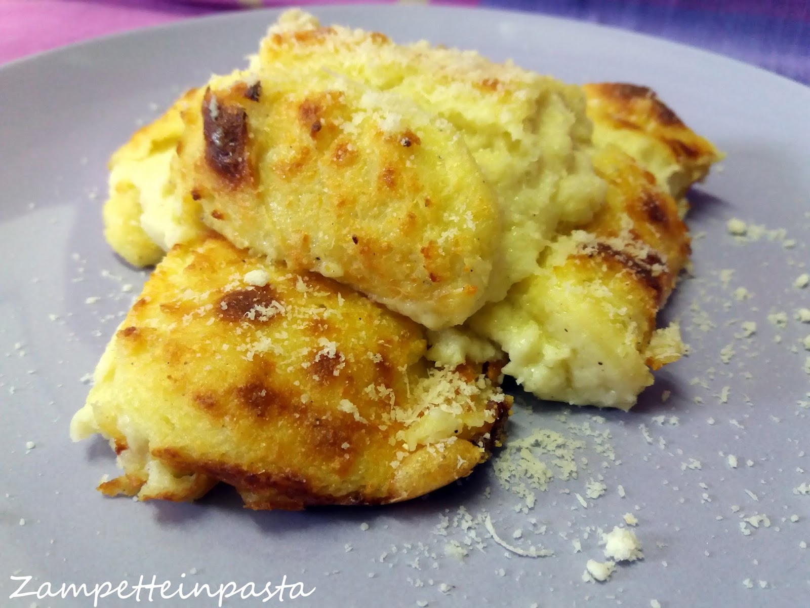 GNOCCHI DI POLENTA DI RISO ZAMPETTE IN PASTA