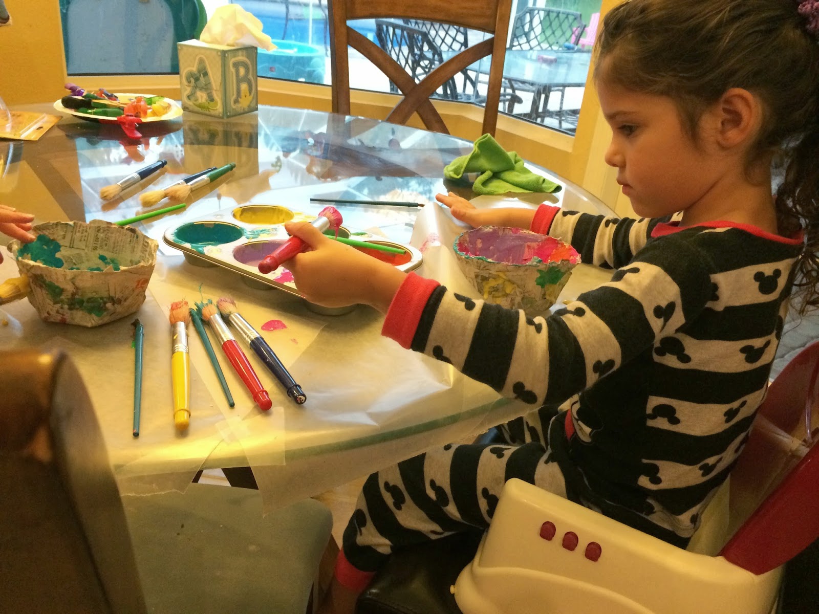 Two Much Fun: Preschool Paper Mache