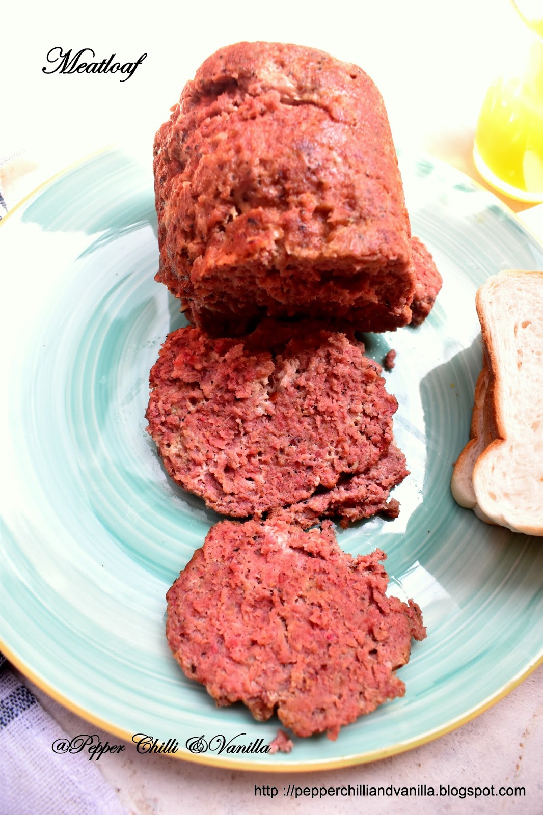 Meatloaf Recipe/Meatloaf Pepper, Chilli and Vanilla