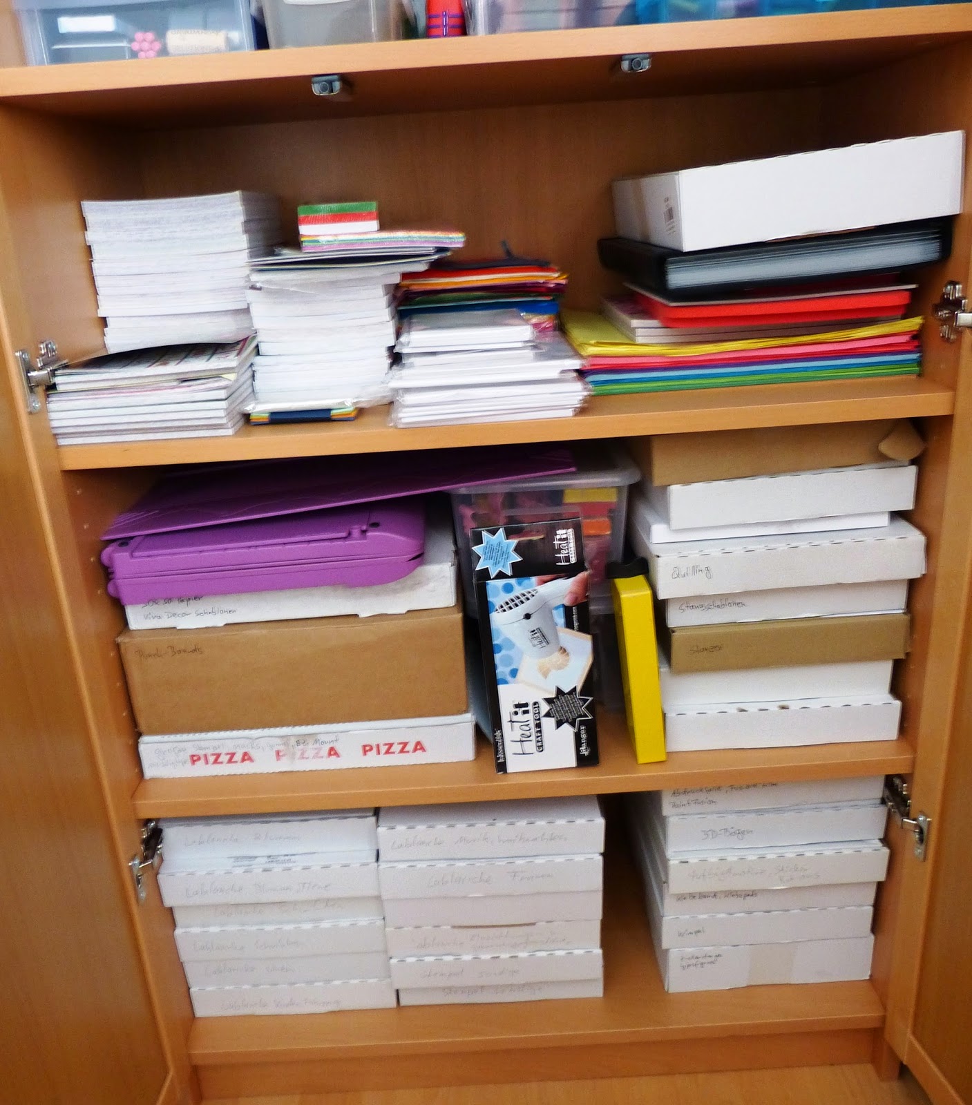 jennyskreativewelt: Mein Bastelschrank