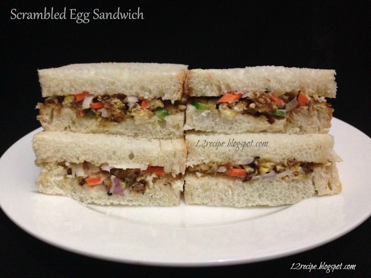 Scrambled Egg Sandwich - Recipe Book