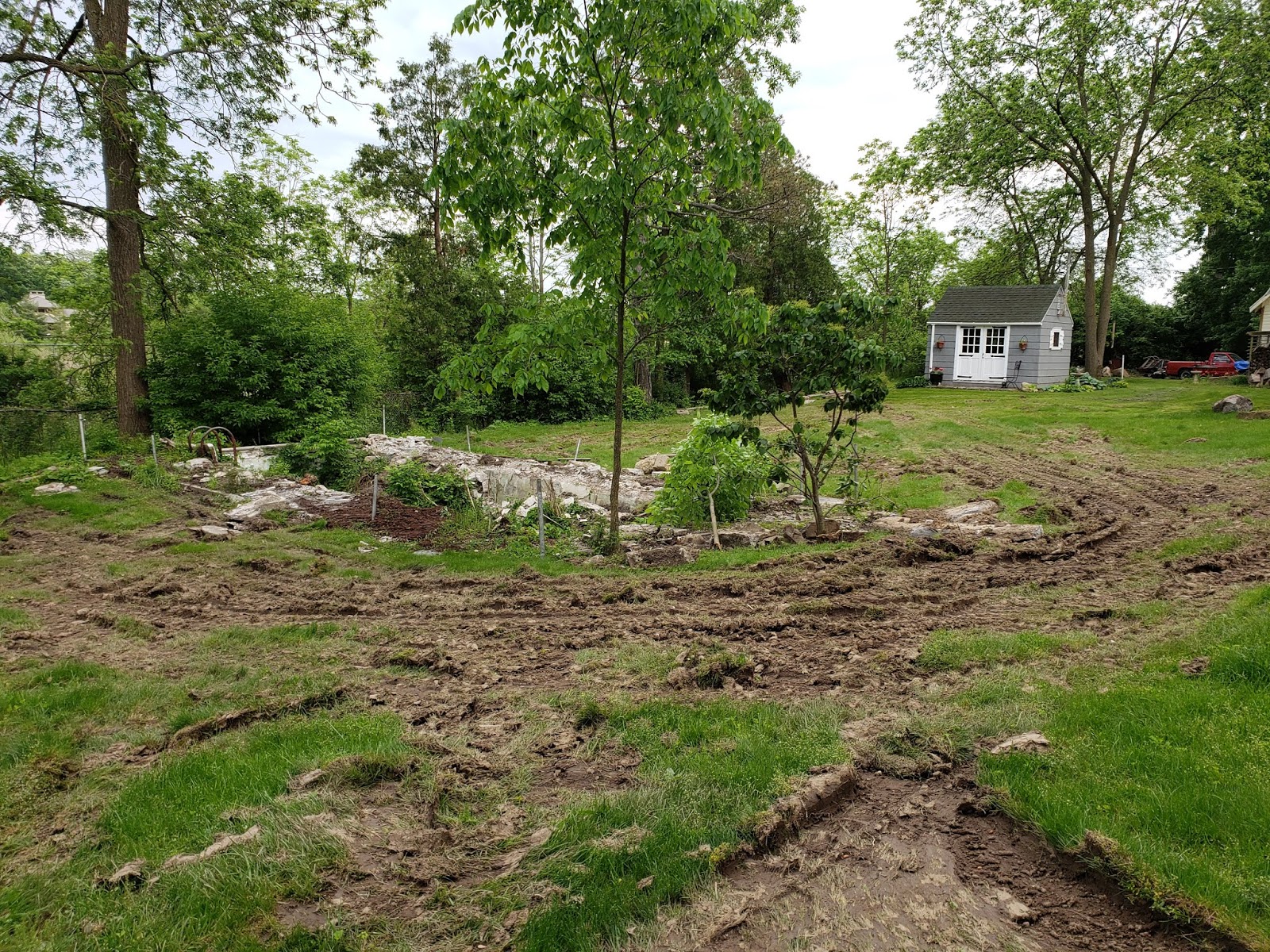 Gear Acres at Top of the Hill: The Rain has finally stopped...