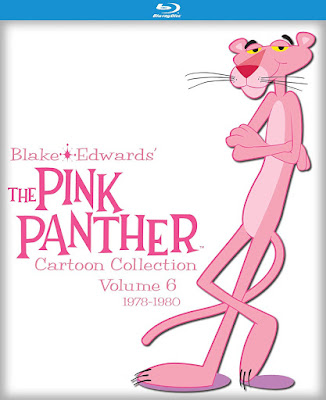 The Pink Panther Cartoon Collection Volume 6 Bluray Reversible Cover