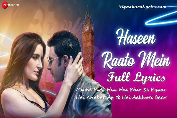 Hassen Raato Mein Lyrics Anand Parmar - Daria - Club Song