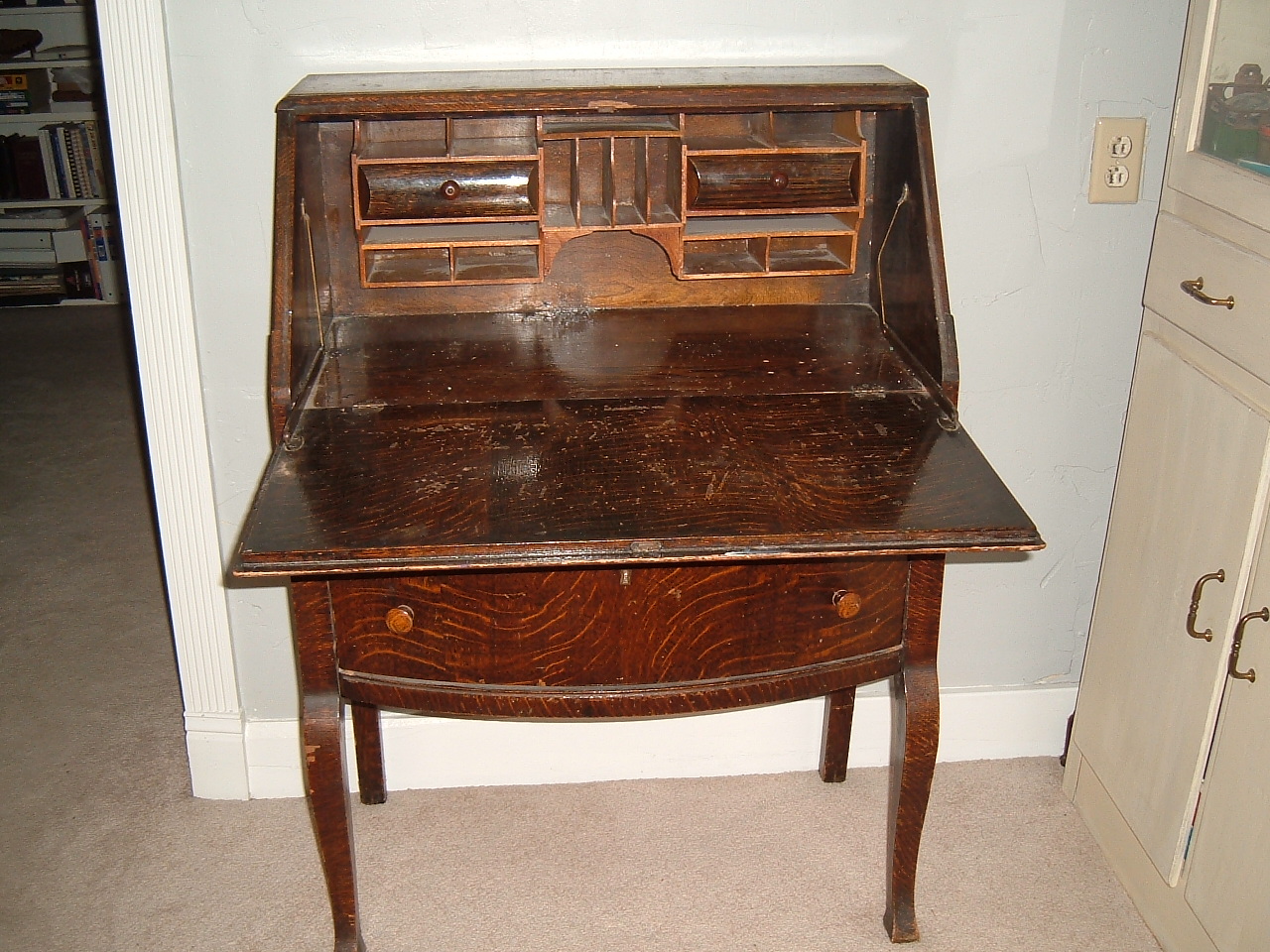 Simply Smitten Antique Secretary desk...
