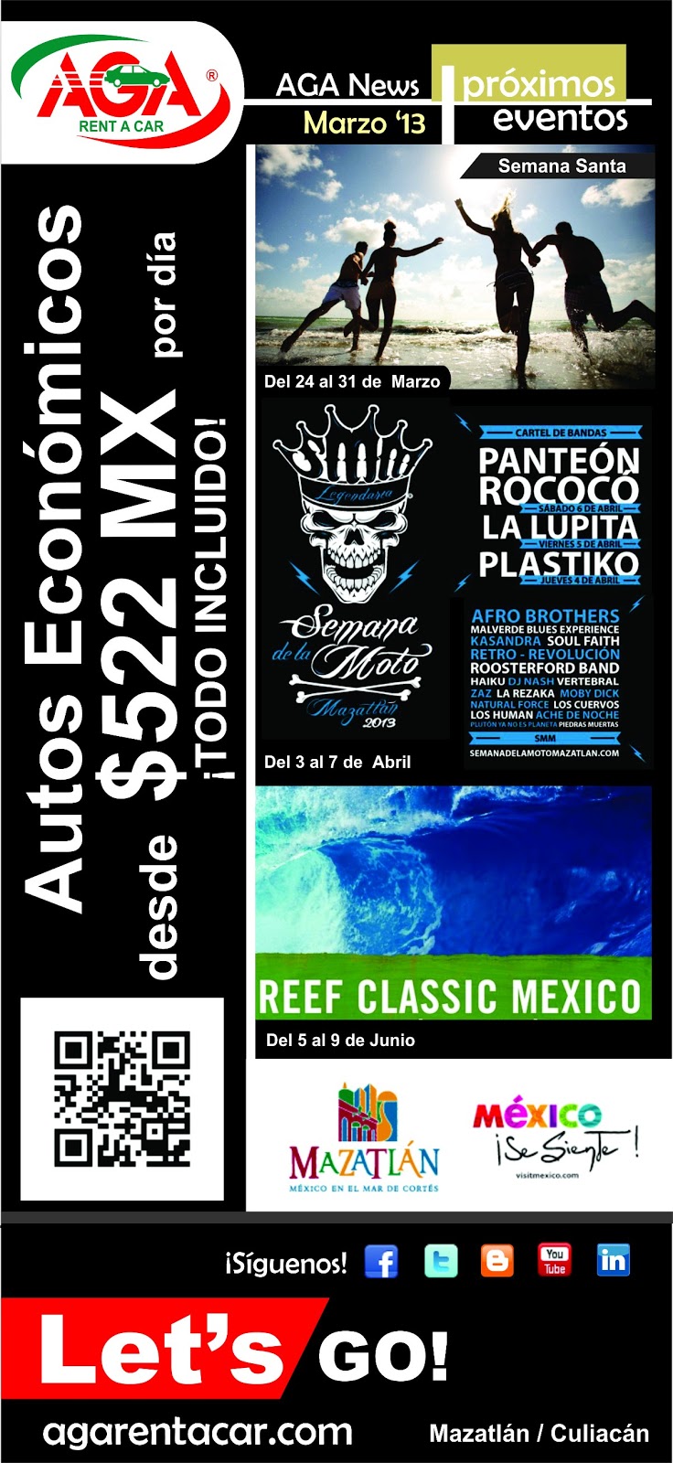 Hello Mexico by AGA Rent a Car