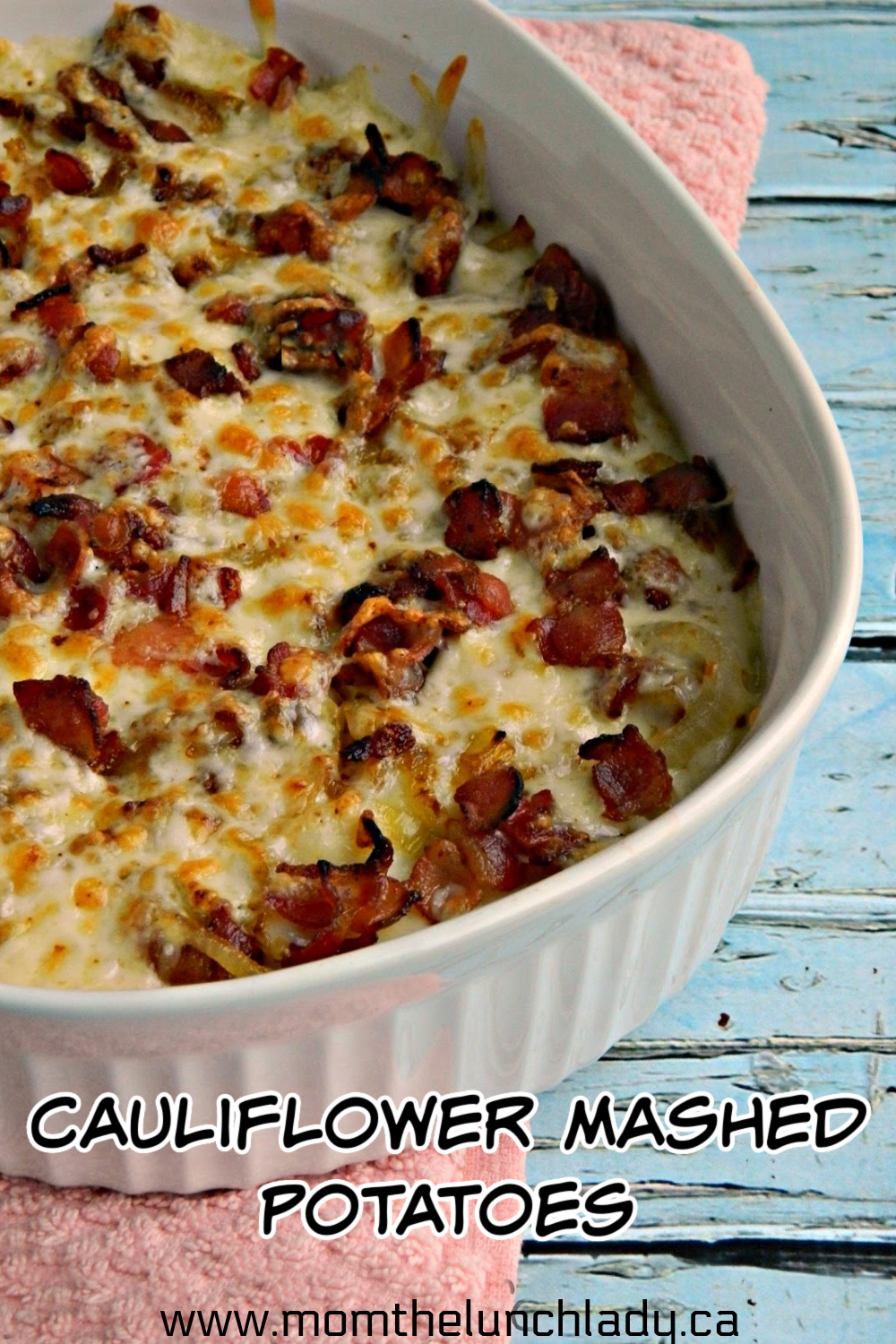 Loaded Cauliflower Mashed Potatoes