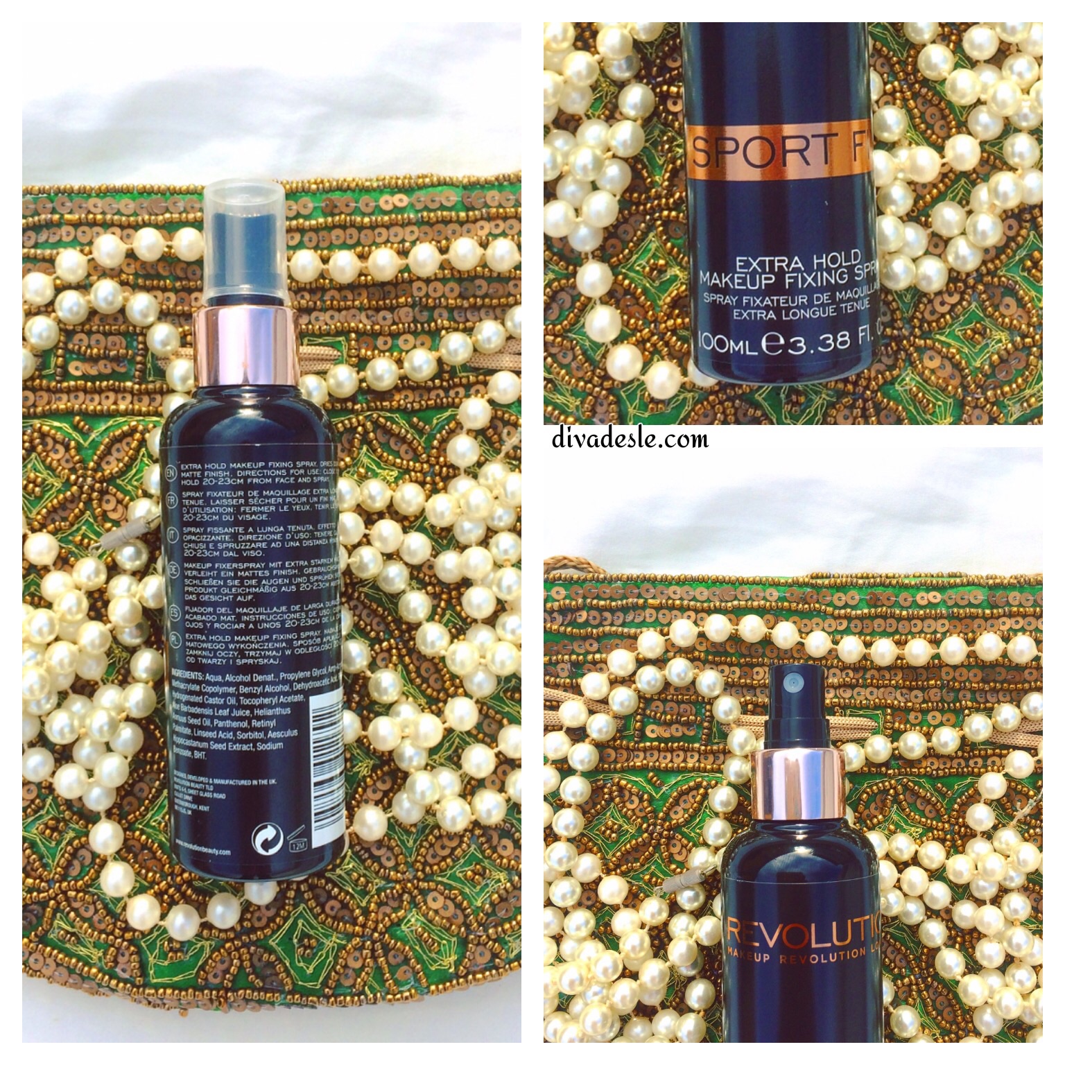 Makeup Revolution Sport Fix Extra Hold Makeup Fixing Spray Review