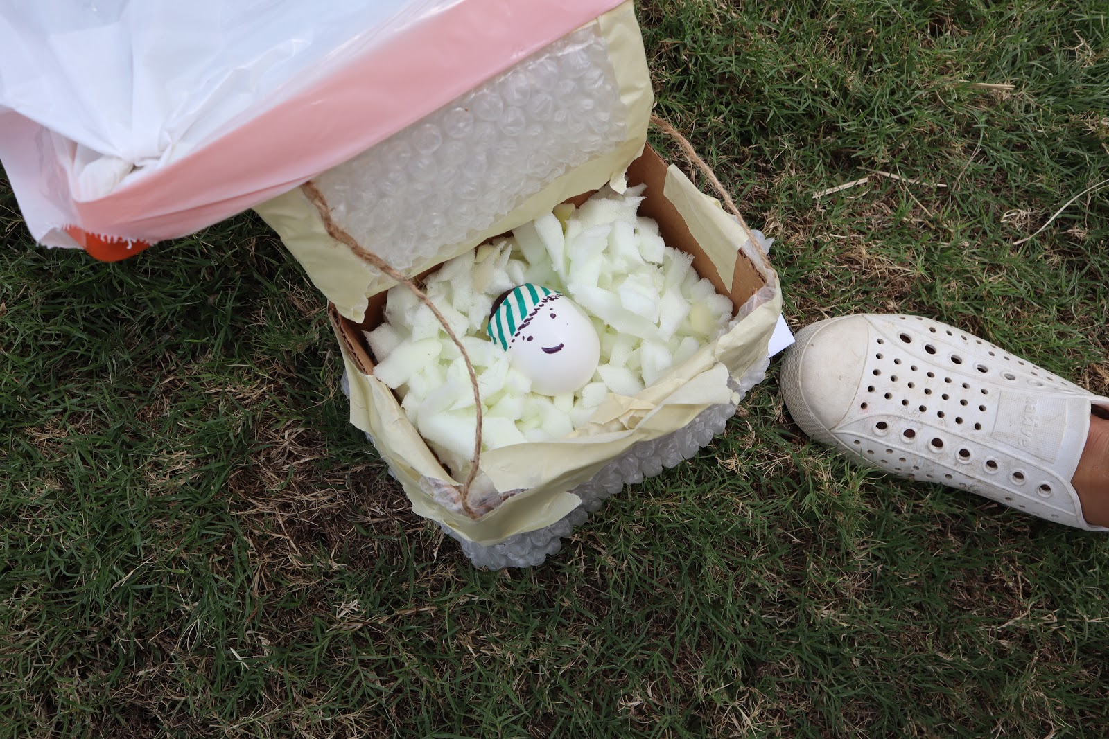 Momfessionals After the Fall Egg Drop Challenge