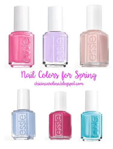 Chic in Carolina: Nail Colors for Spring