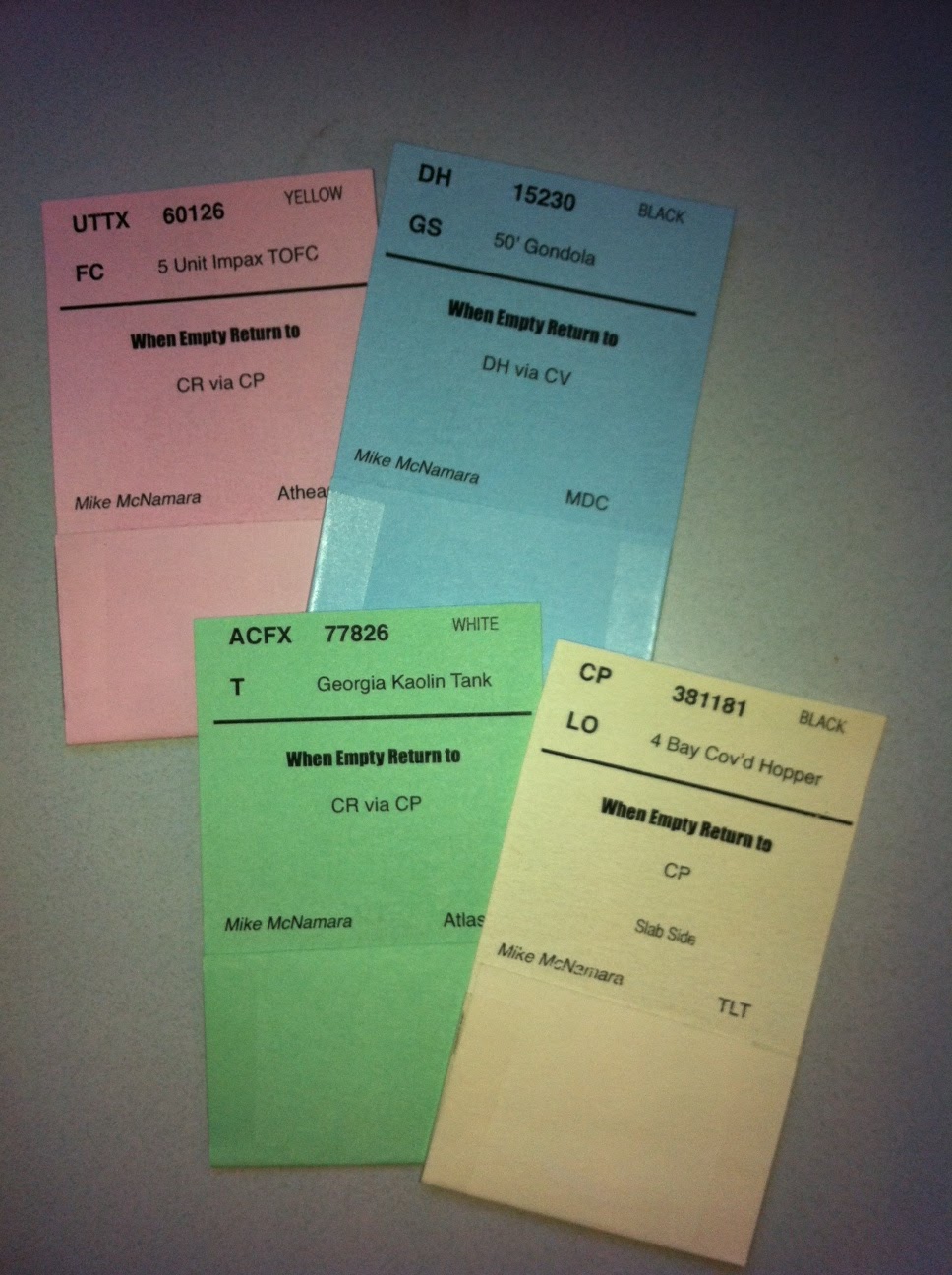 Mike McNamara's Northeast Kingdom Model Railroad Of Operations, Car