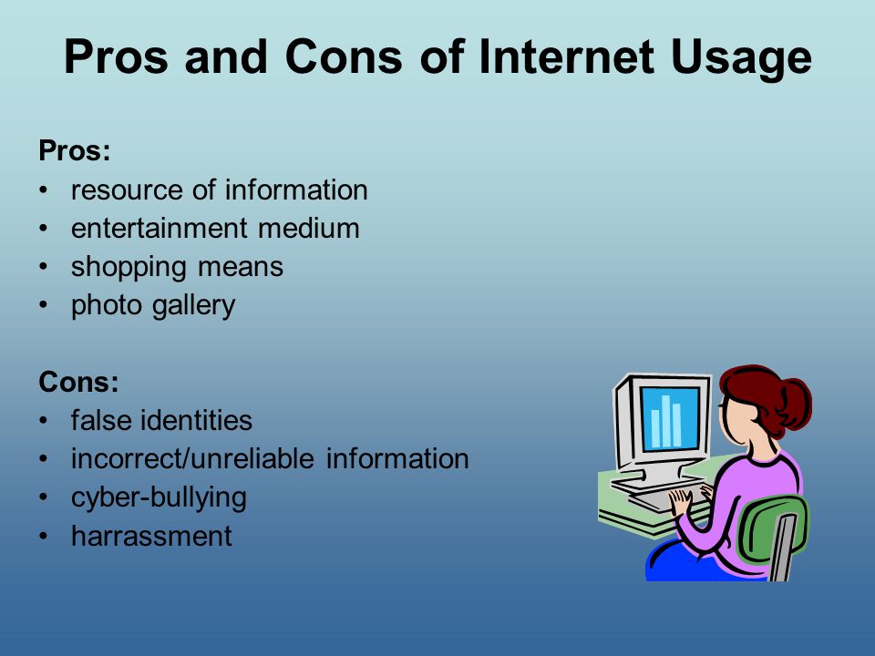pros and cons internet essay