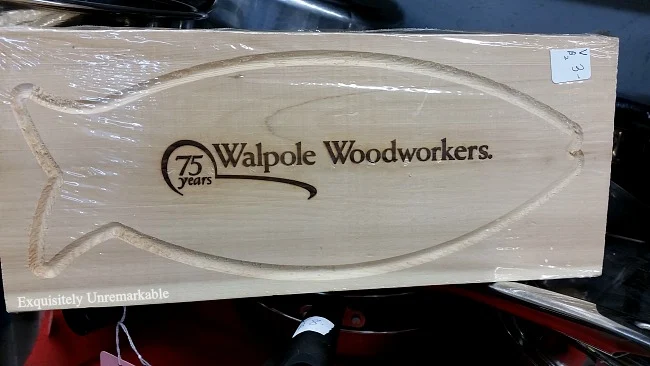 Walpole Woodworkers Fish Grillers Cutting Board