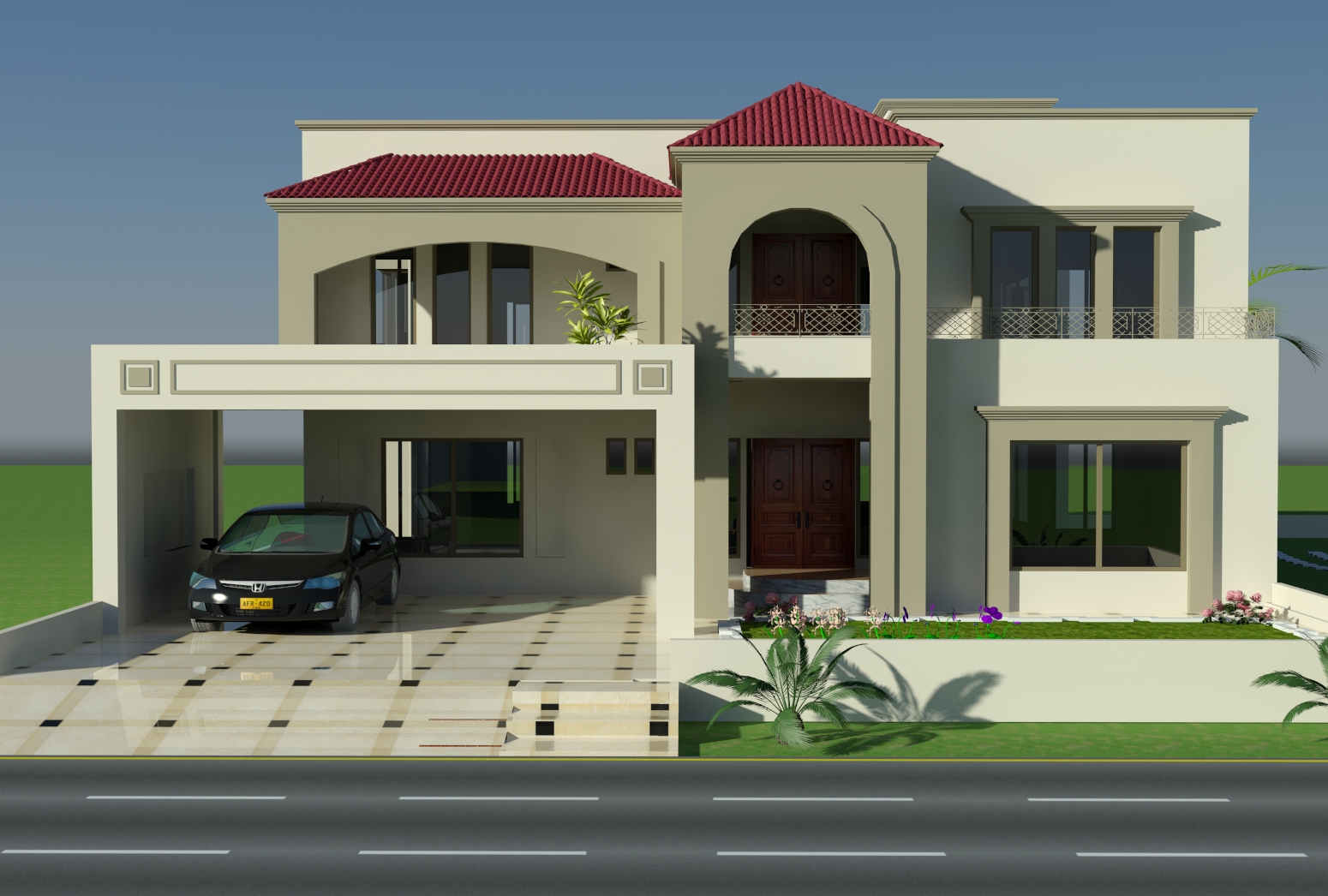 House Elevation Designs in Pakistan Lahore