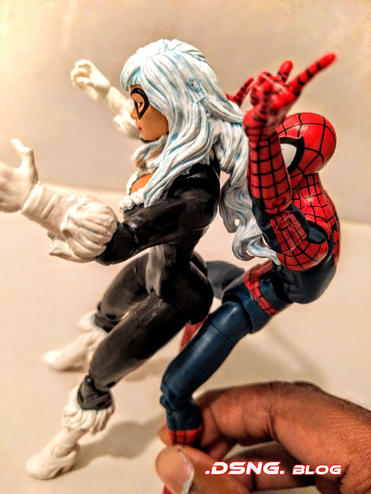 DSNG'S SCI FI MEGAVERSE CUSTOM MARVEL LEGENDS BLACK CAT TOY!
