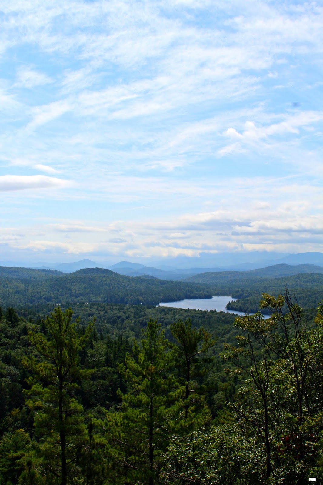 The Top of Rattlesnake Mountain in the Adirondack Mountains // New York