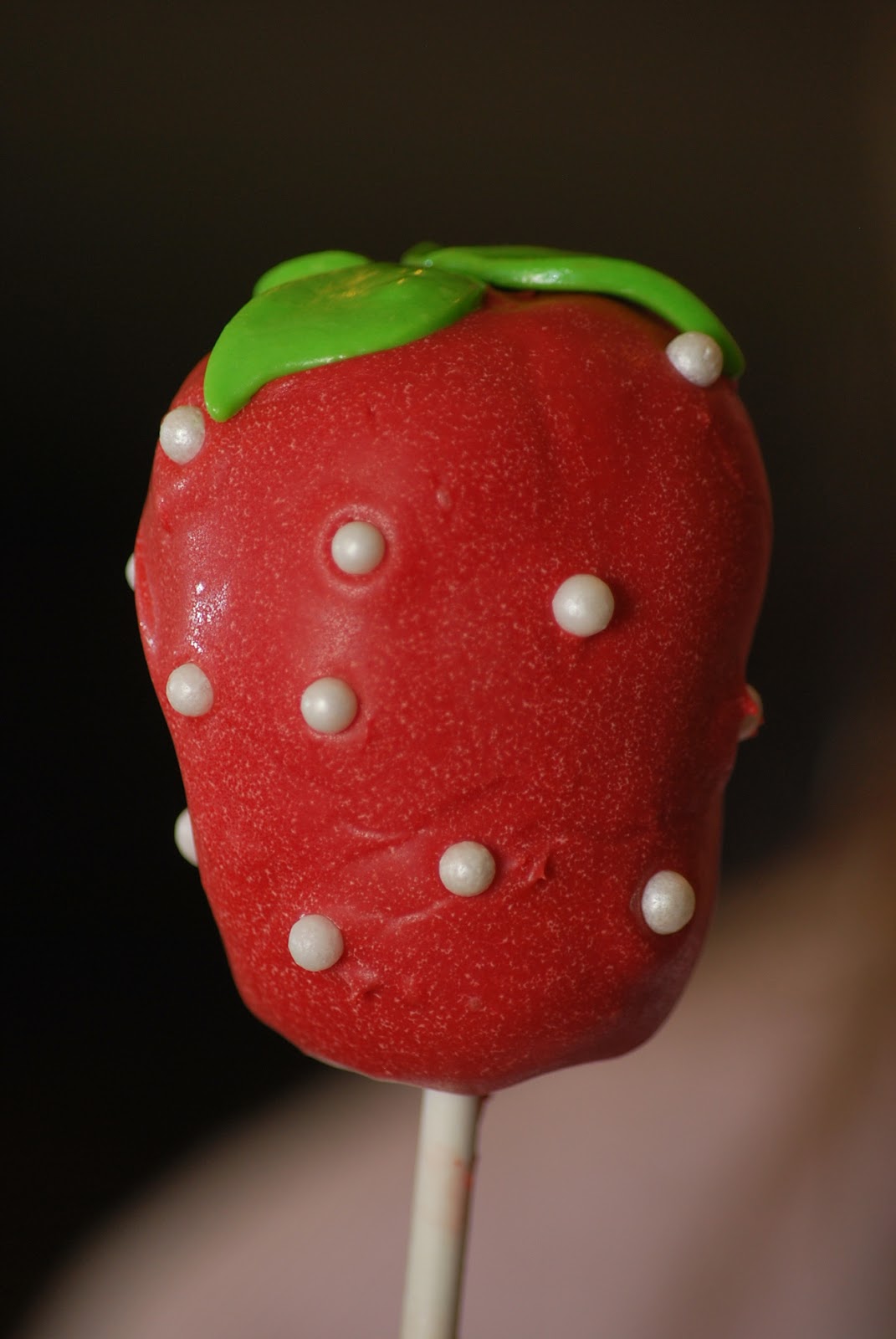 My story in recipes Strawberry Cake Pops