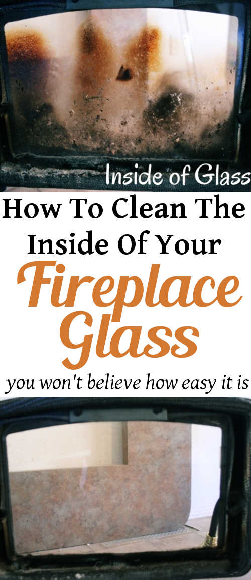 DIY Home Sweet Home The Secret to Cleaning Your Fireplace Glass